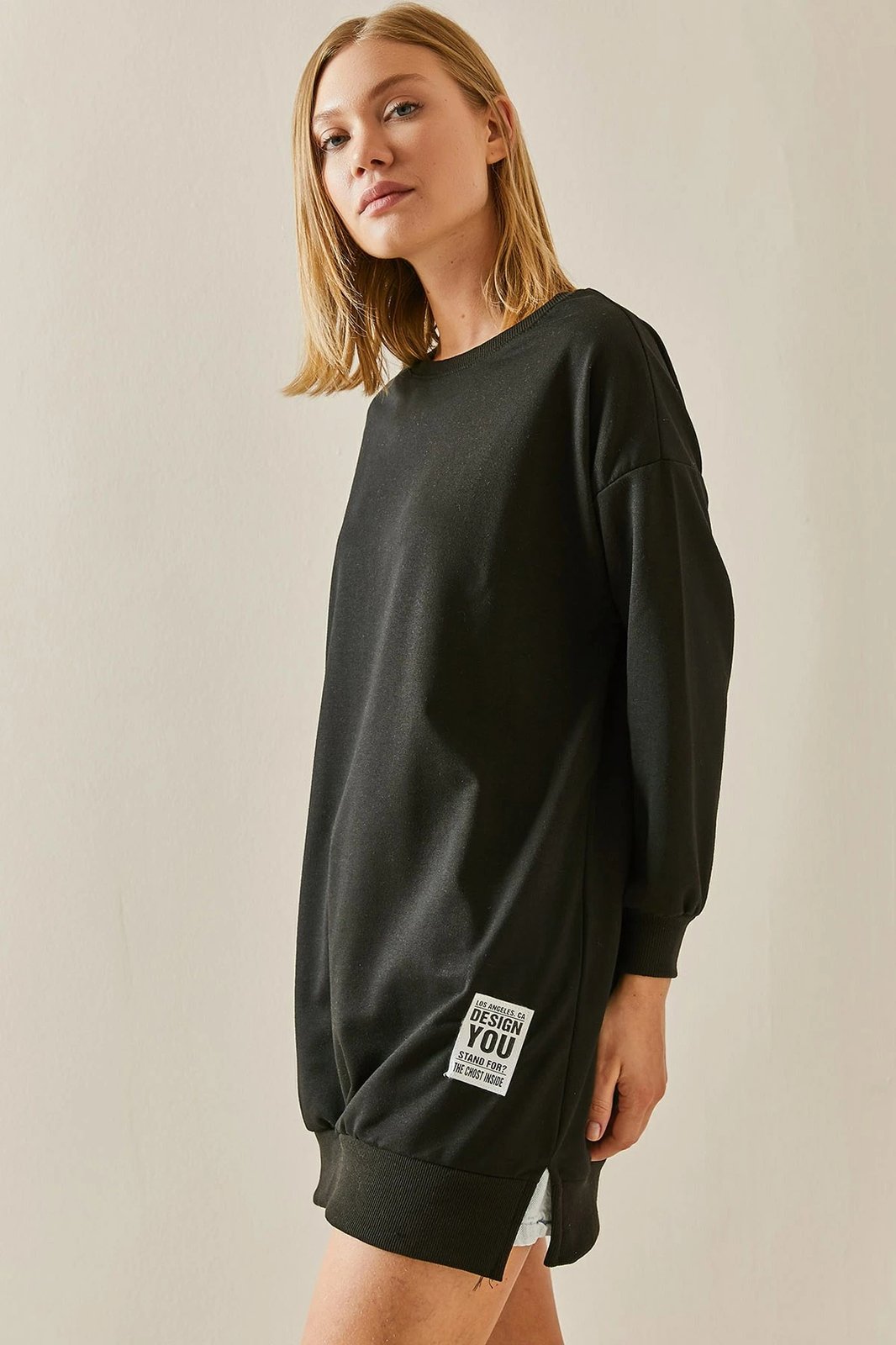 Bluzë e zezë për femra, Jumeon, 3YXK8-47463