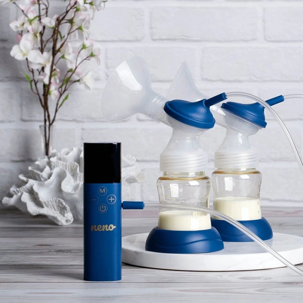 Pompë gjiri elektronike neno Camino, 180 ml, Blu Pompë gjiri elektronike neno Camino, 180 ml, Blu