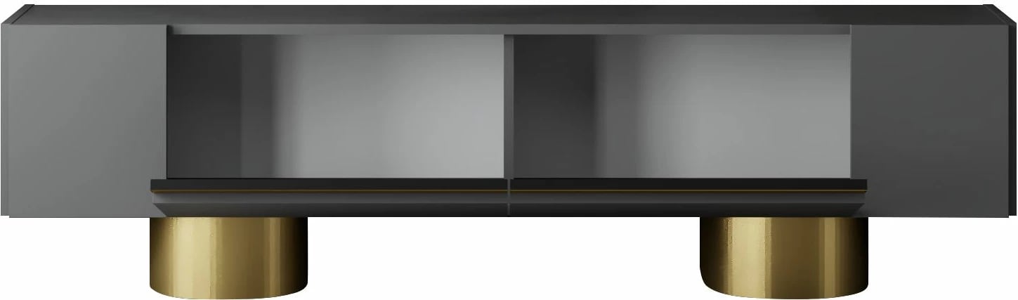 Komodë TV Hanah Home, bohem, antracit, ari