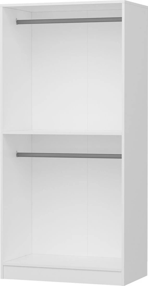 Dollap Skye Decor, pasqyrë me zinxhir Kale, i bardhë, 190 cm