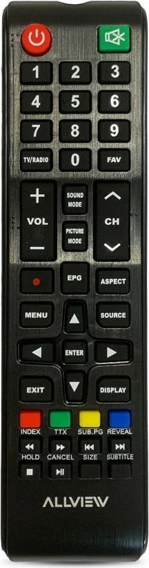 Televizor LED Allview 40ATC6300-F 40" Full HD, D-LED, DVB-T2/C/S2, HDMI x3, USB x2