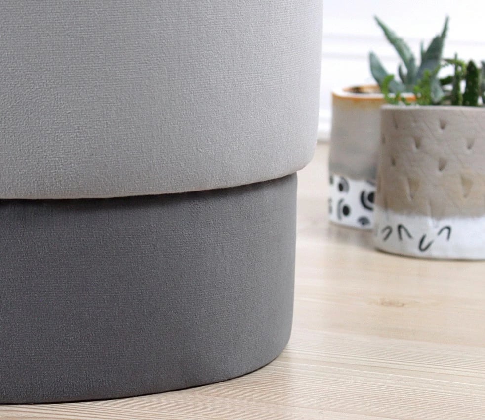 Puf Atelier del Sofa, gri
