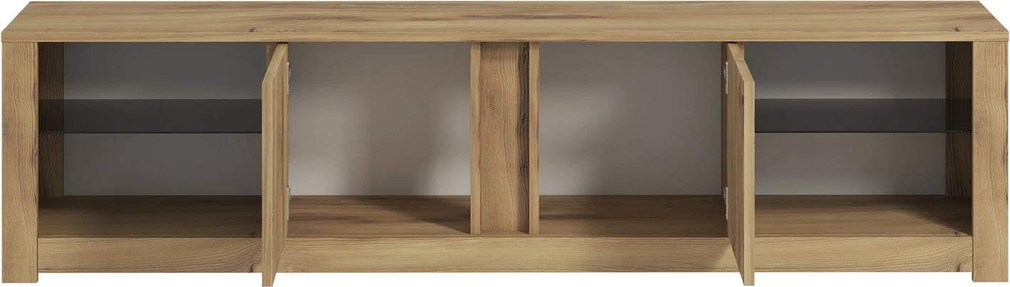 Komodë TV Hanah Home, Aydos, ngjyrë lisi