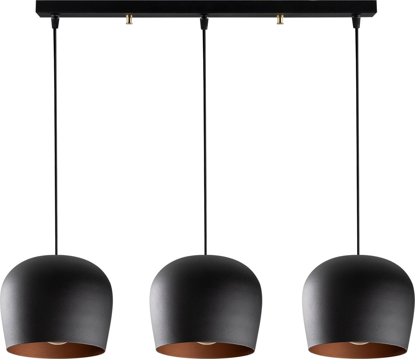 Llambë tavani Opviq, Berceste - N-1410, trup hekuri, ngjyrë e zezë, 74x110 cm