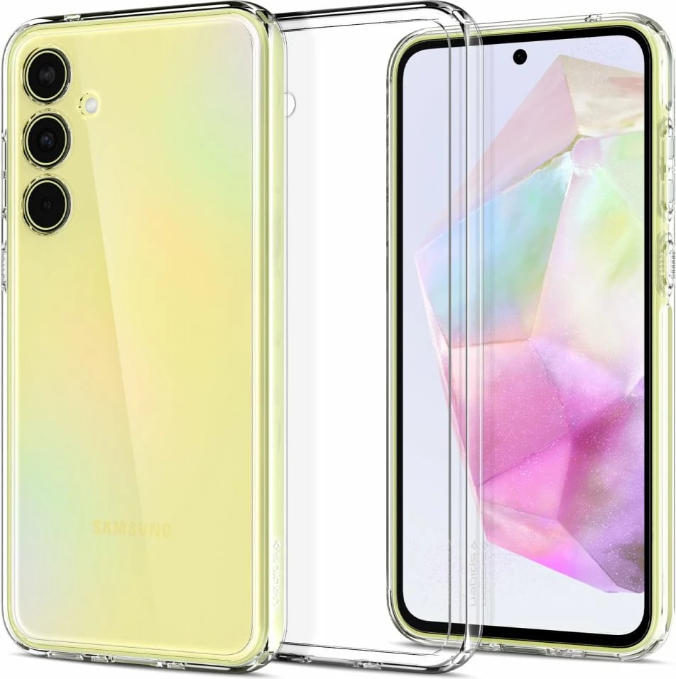 Mbështjellës Spigen Ultra Hybrid për Samsung Galaxy A35 5G, Transparent
