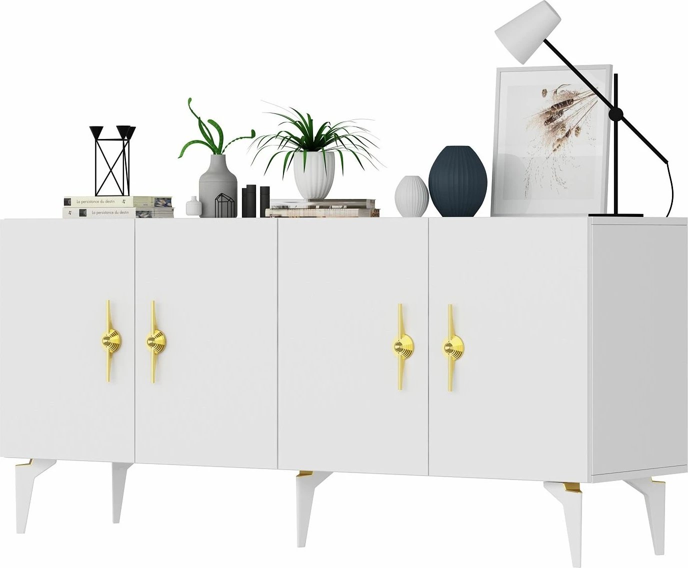 Konsolë Skye Decor, Zenit, e bardhë