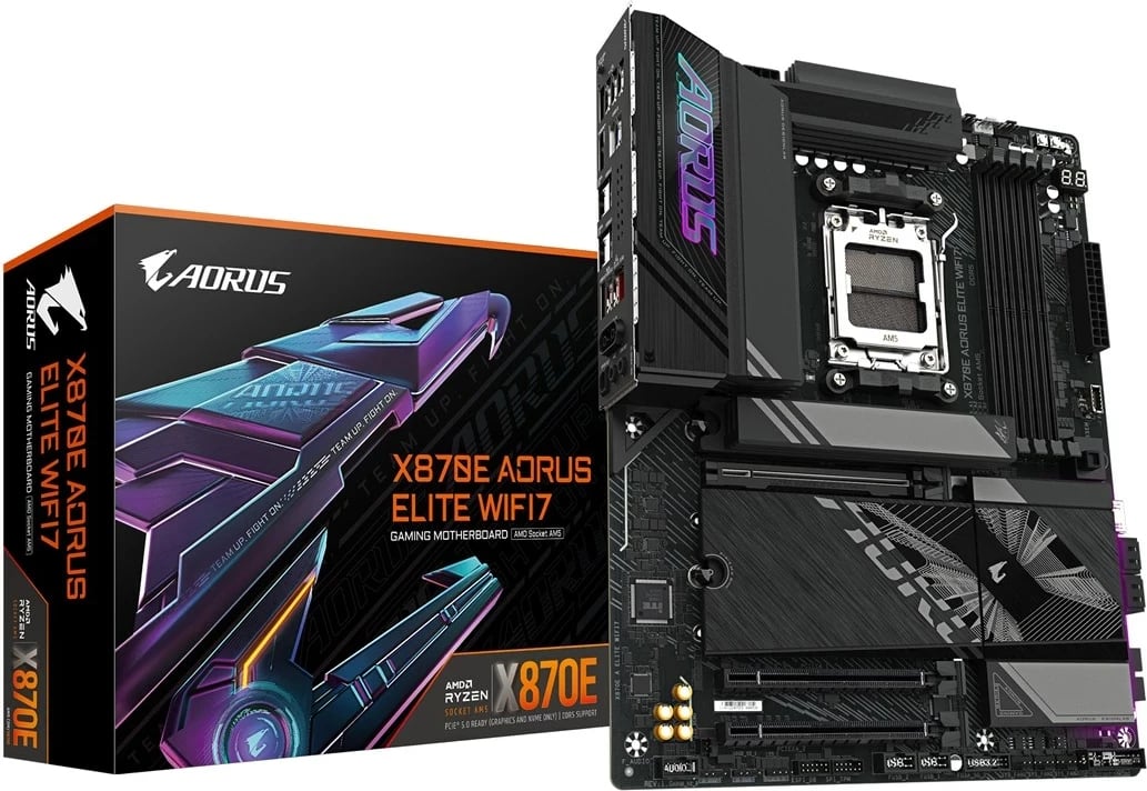 Pllakë amë Gigabyte X870E AORUS ELITE WIFI7, Socket AM5