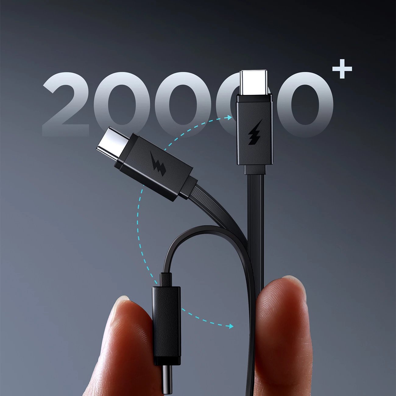Powerbank Joyroom JR-PR1, 10000mAh, me kabllo USB-C të integruar, 22.5W, E zezë Powerbank Joyroom JR-PR1, 10000mAh, me kabllo USB-C të integruar, 22.5W, E zezë
