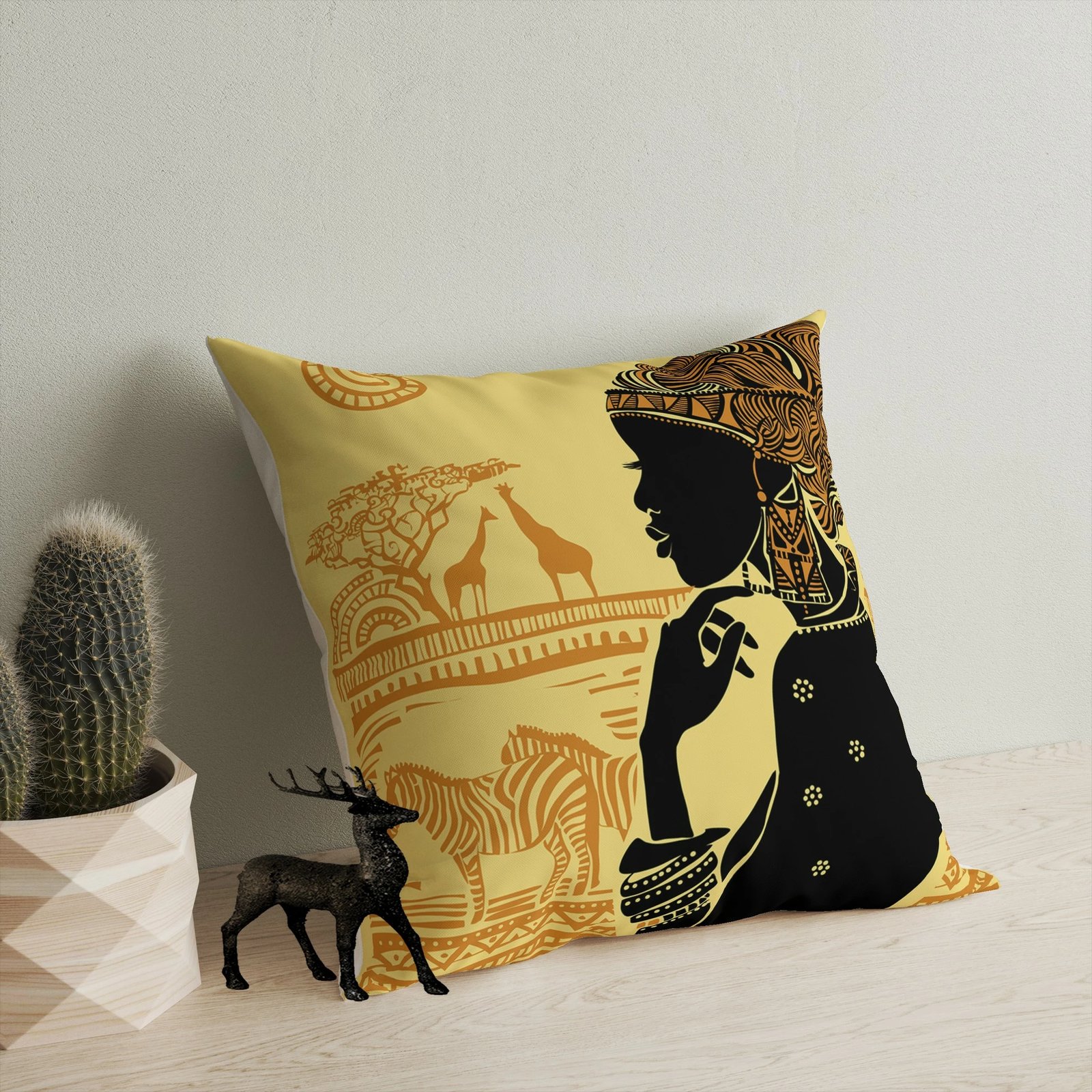 Jastëk dekorativ Evila Originals, shumëngjyrësh, A11934, 43x43cm