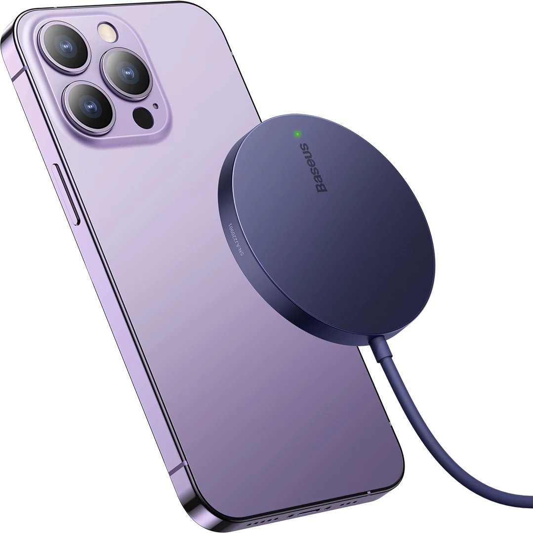 Karikues wireless Baseus Simple Mini3, MagSafe, Qi, 15W, vjollcë