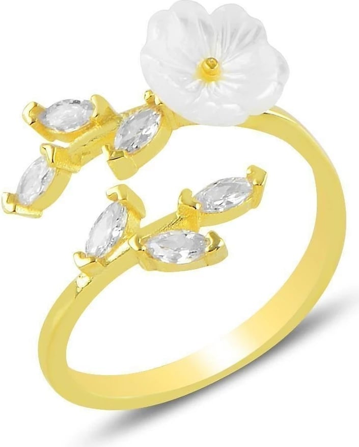 Unazë argjendi Jumeon, ngjyrë ari, SGTL12292