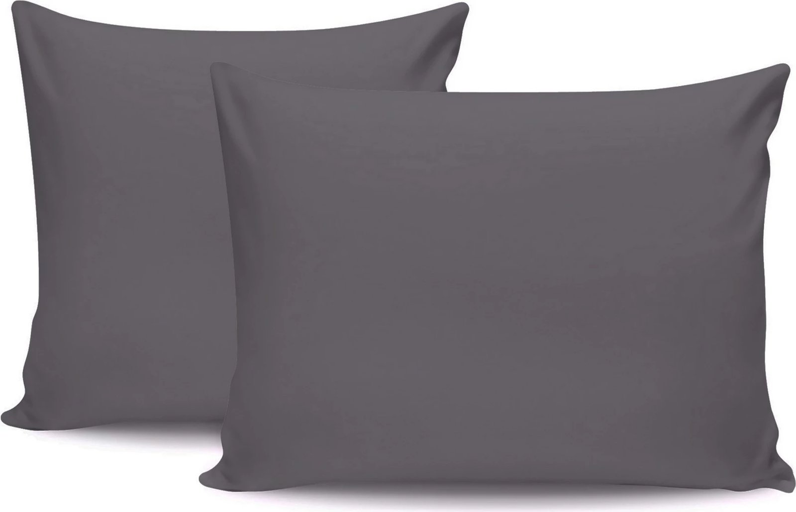 Set këllëfësh jastëku (2 copë), ngjyrë gri e errët, L'essentiel, 50x80cm