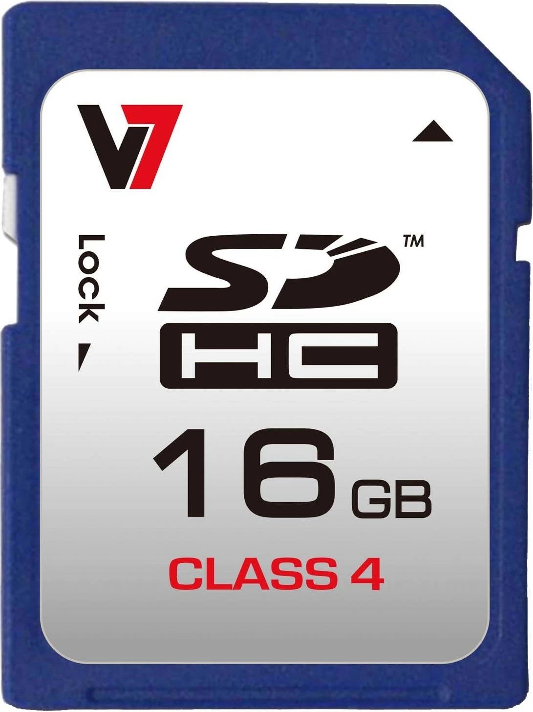 Kartelë SDHC V7 16GB Class 4, multikolor