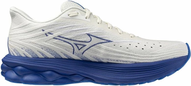 Atlete vrapimi për meshkuj Mizuno, të bardha-kaltër