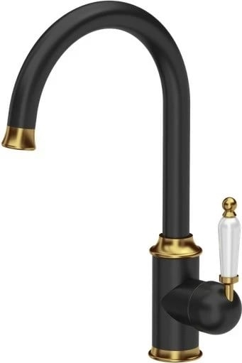 Rubinet kuzhine QUADRON RACHEL, 180 mm, e zezë