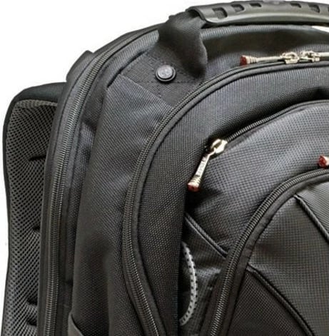 Rucksack për laptop Wenger Legacy, 15.6 inç, zi/gri