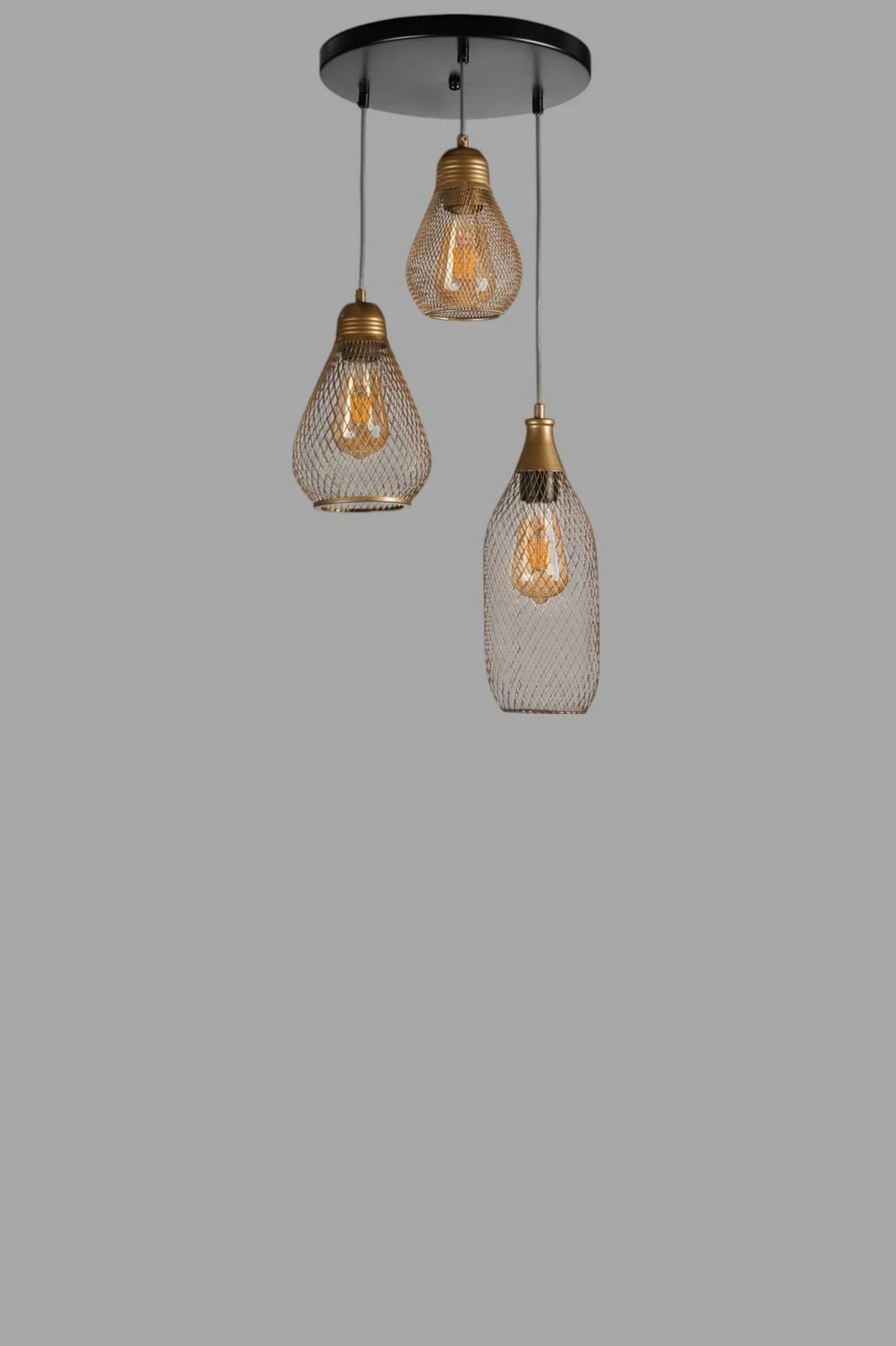 Llambë tavani Opviq, 9076-2, ngjyrë ari dhe e zezë