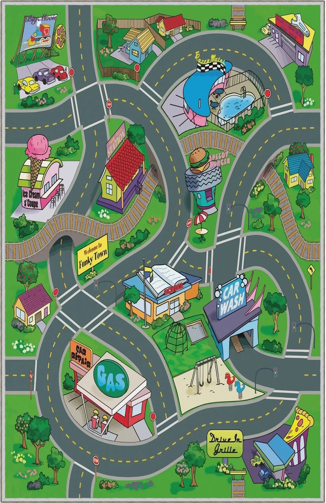 Qilim për fëmijë, shumëngjyrësh, Conceptum Hypnose, WOOKECE118, 50x80cm