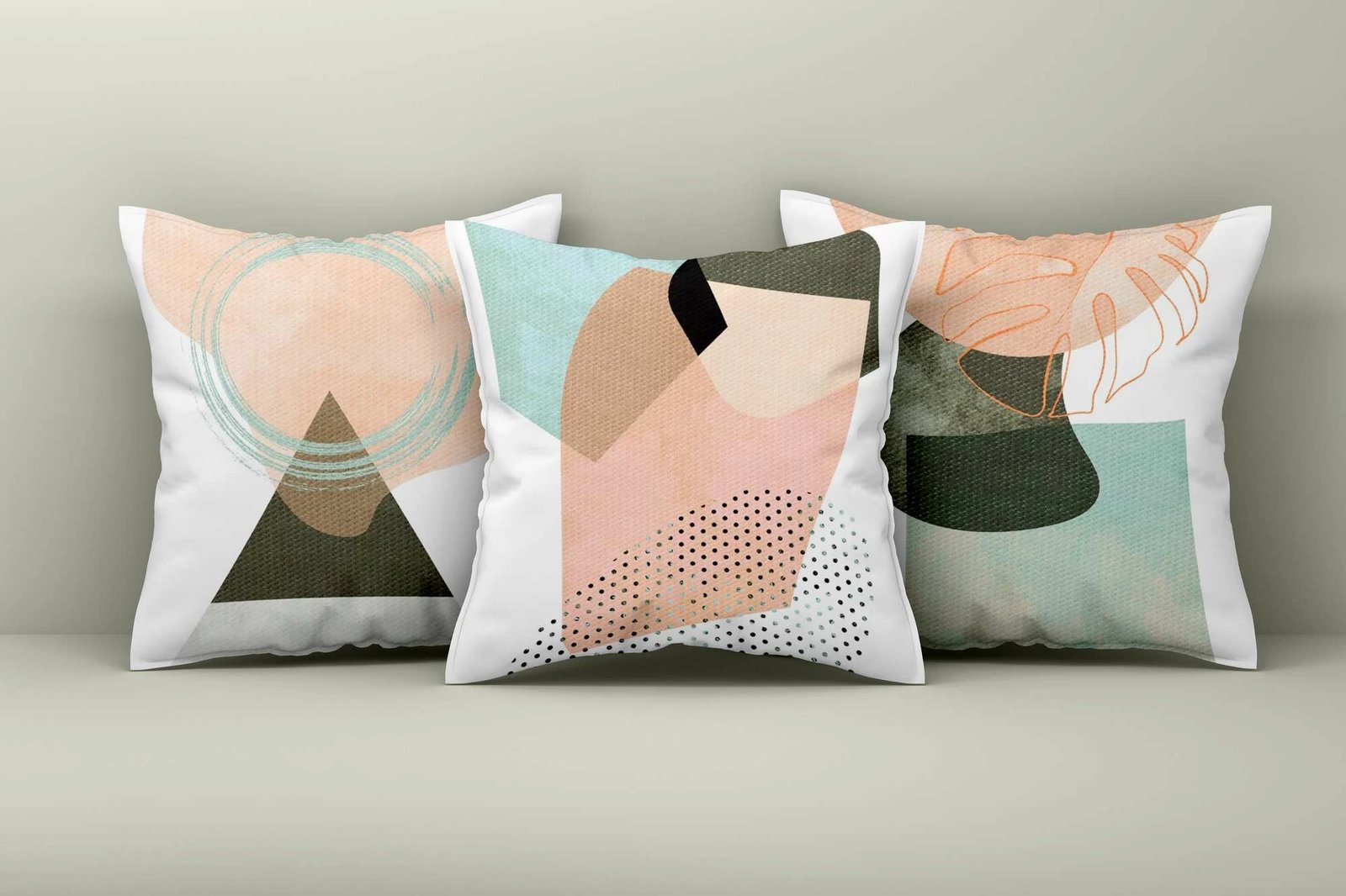 Set mbulesash jastëkësh, dizajn Aberto, Asr_plw25 - 19, 3 copë