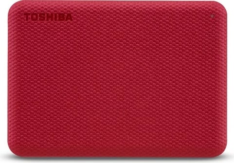 Hard disk i jashtëm Toshiba Canvio Advance 1TB, USB 3.2, i kuq