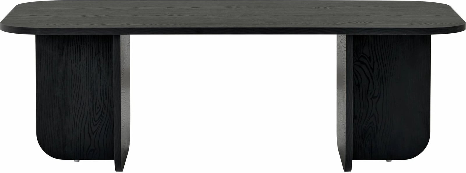 Tavolinë kafeje Nordure, Akira, ngjyrë dru e zezë