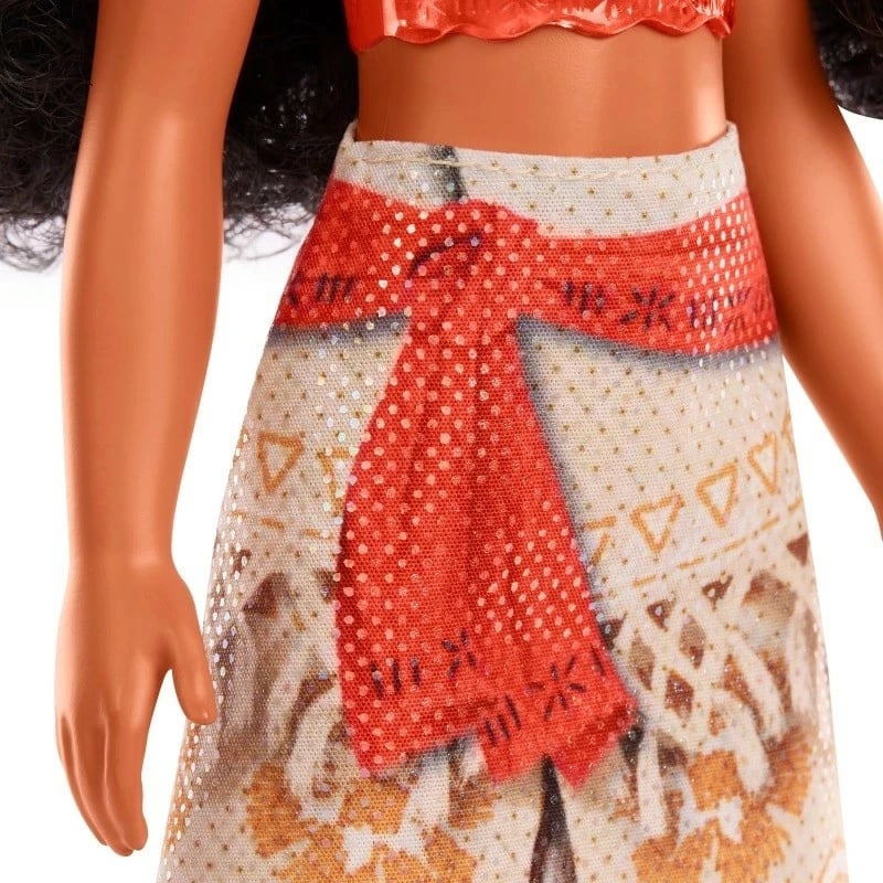 Kukull Disney Princess Vaiana Mattel HLW02/HPG68 me veshje tradicionale, për vajza