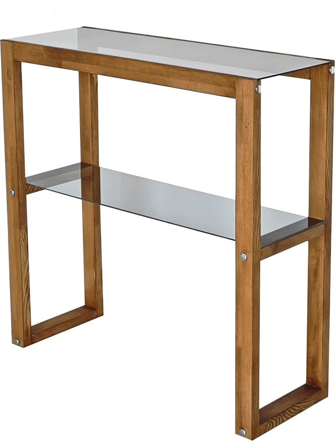 Komodë druri Skye Decor, ngjyrë arre, Via