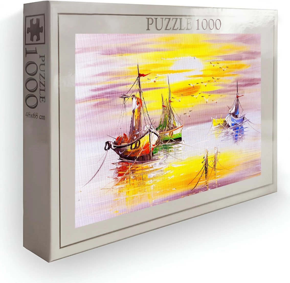 Puzzle 1000 copë, Evila Originals, shumëngjyrësh, PZL_0168_1000