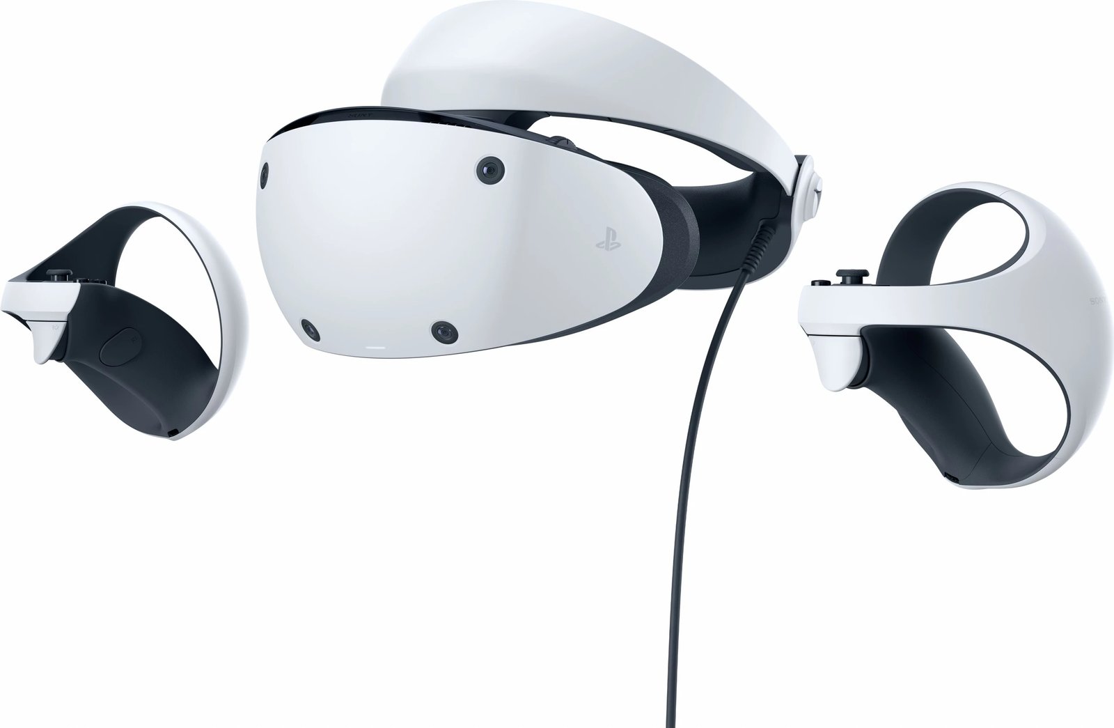 VR headset Sony PlayStation VR2, 2000x2040, OLED, 120Hz, bardhë/zi