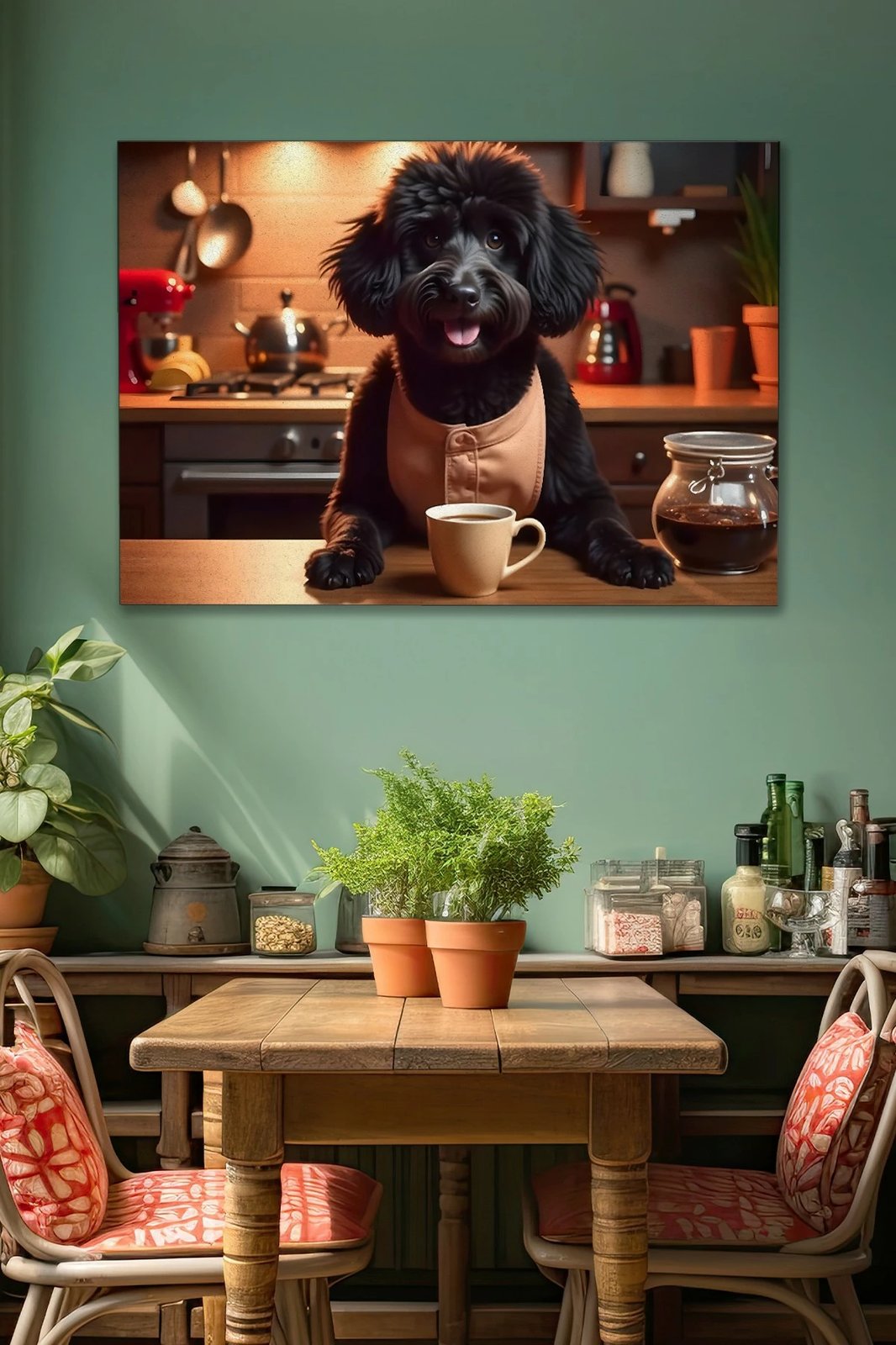 Pikturë dekorative në kanavacë, shumëngjyrëshe, Wallity, Ersyaıhyvn1, 50x70cm