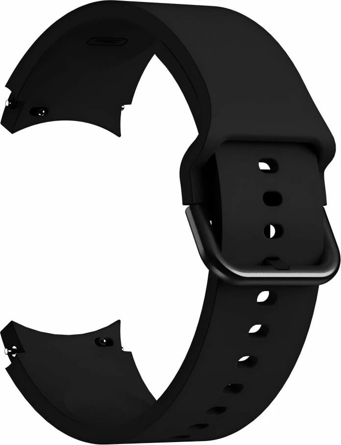Rrip silikoni Tech-Protect për Samsung Galaxy Watch 4/5/5 Pro/6/7/FE, i zi