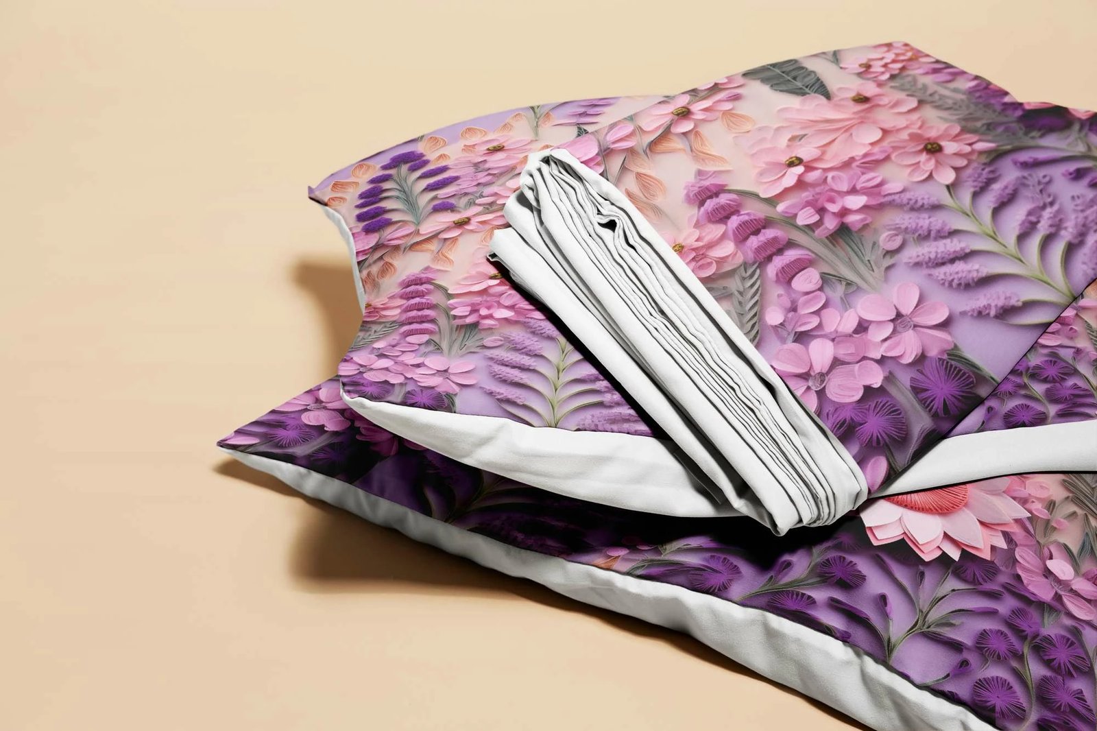 Set mbulesë për jorgan Super King, shumëngjyrësh, L'essentiel, FLW_DVT25-32