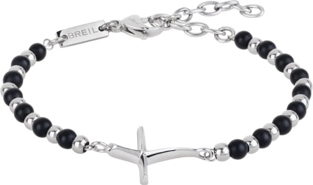Byzylyk për meshkuj BREIL JEWELS TJ2989, argjendtë e zi