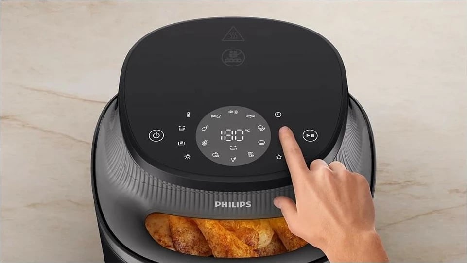 Frytkownicë Philips Ovi XL 3000 NA331/00, e zezë
