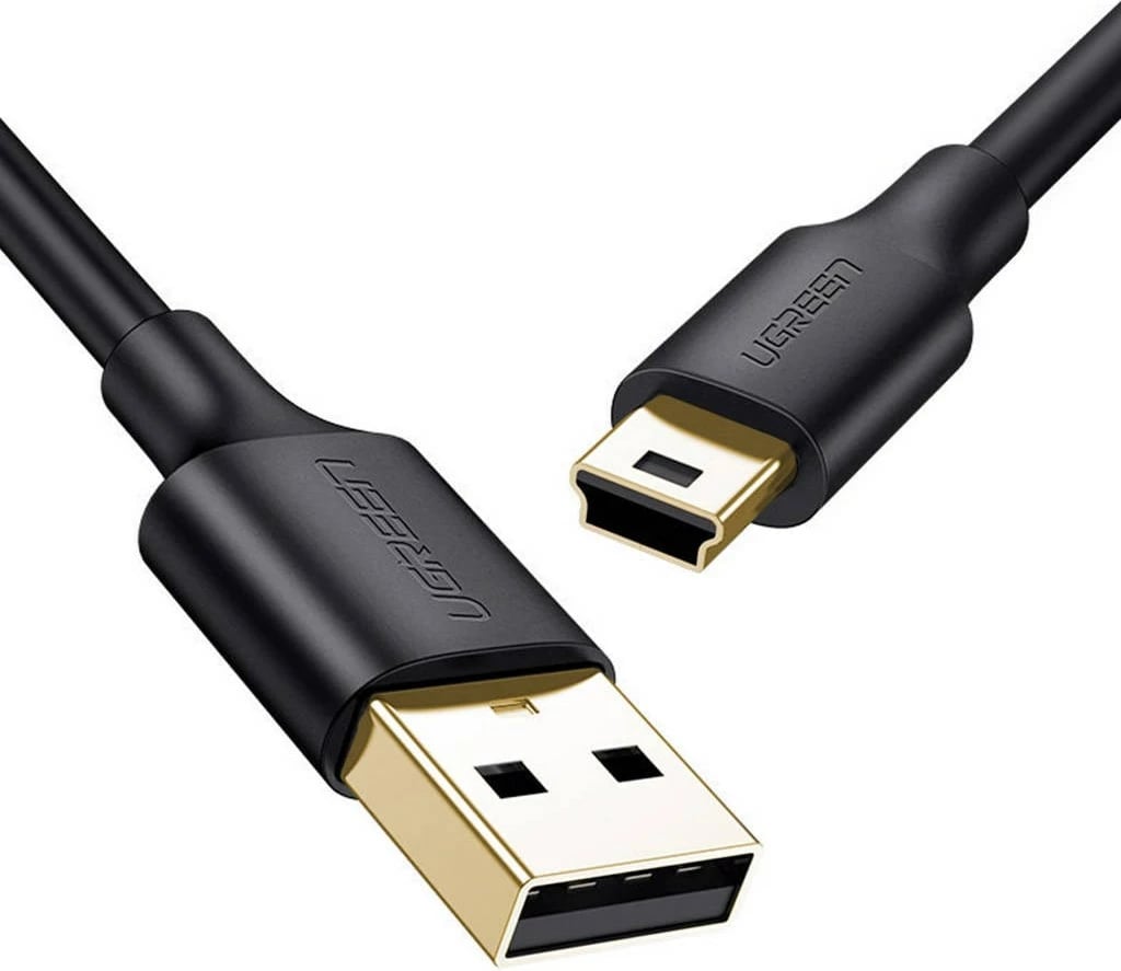Kabllo USB UGREEN 30472, mini USB, 2m, e zezë