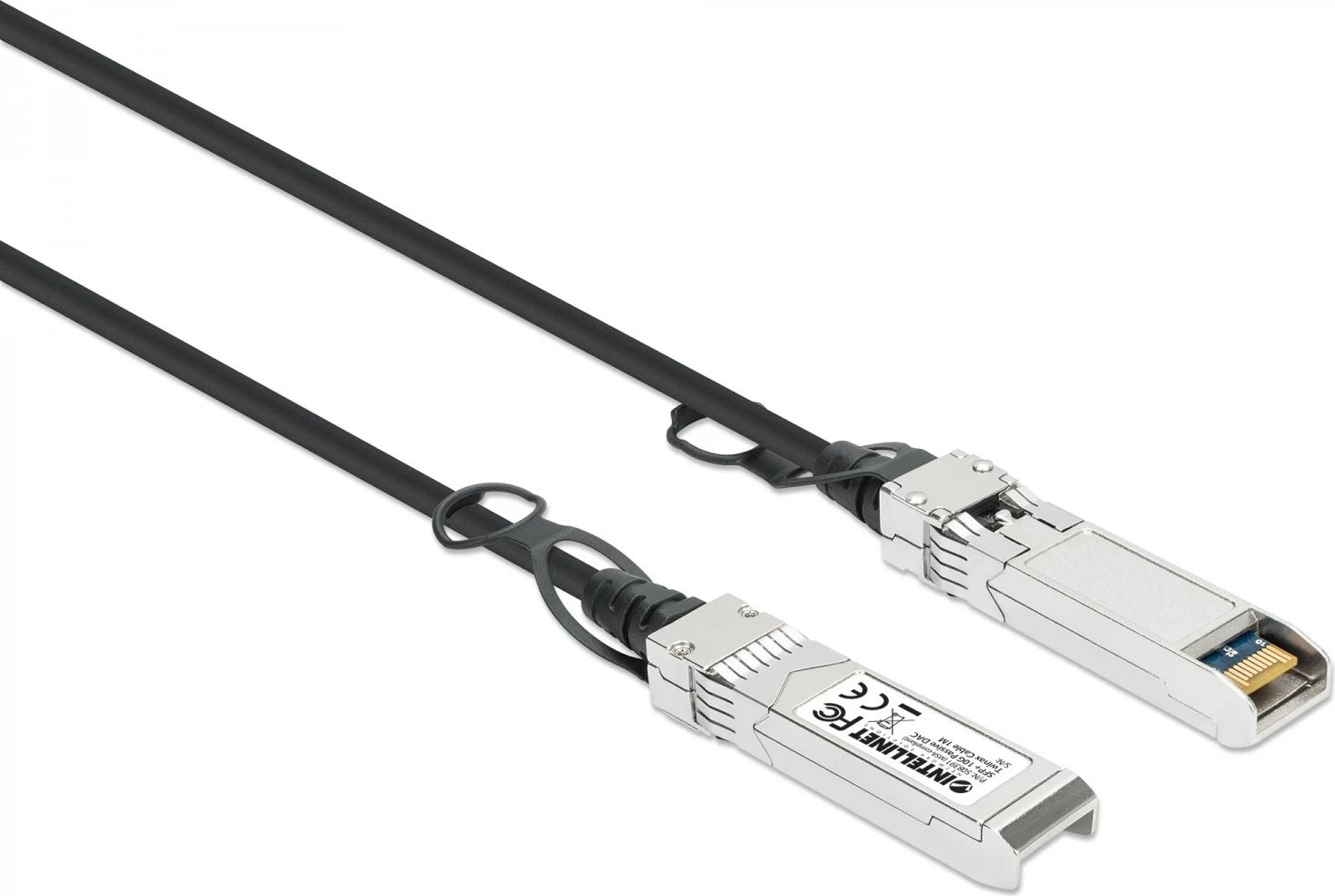 Kabllo Lidhëse Intellinet 508391 Twinax SFP+ 10G DAC, pasive, 1m, e zezë