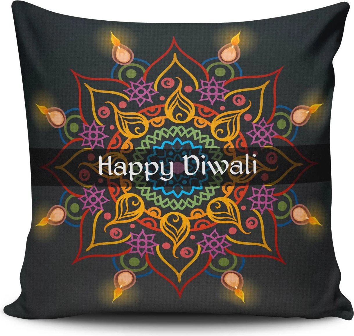 Jastëk dekorativ Aberto Design, shumëngjyrësh, NKRLNT-365, 43x43cm