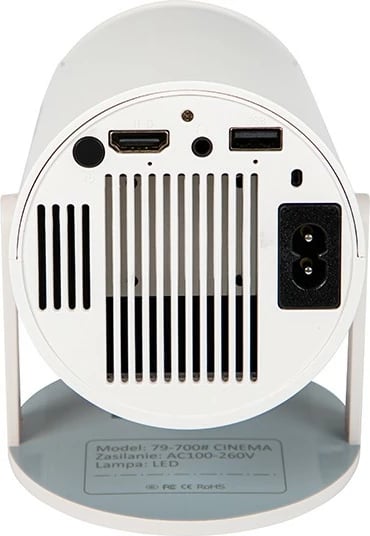 Projektor portabil BLOW HY300 me AndroidTV, FullHD, i bardhë