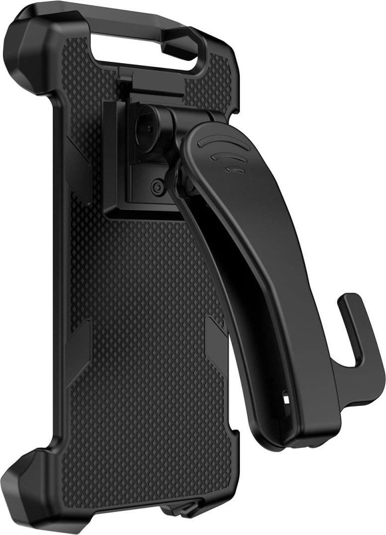 Mbështjellës Ulefone Armor Mini 20 Pro/20T Pro UF-C-A20 me klips rrotullues, Plastik, Zi