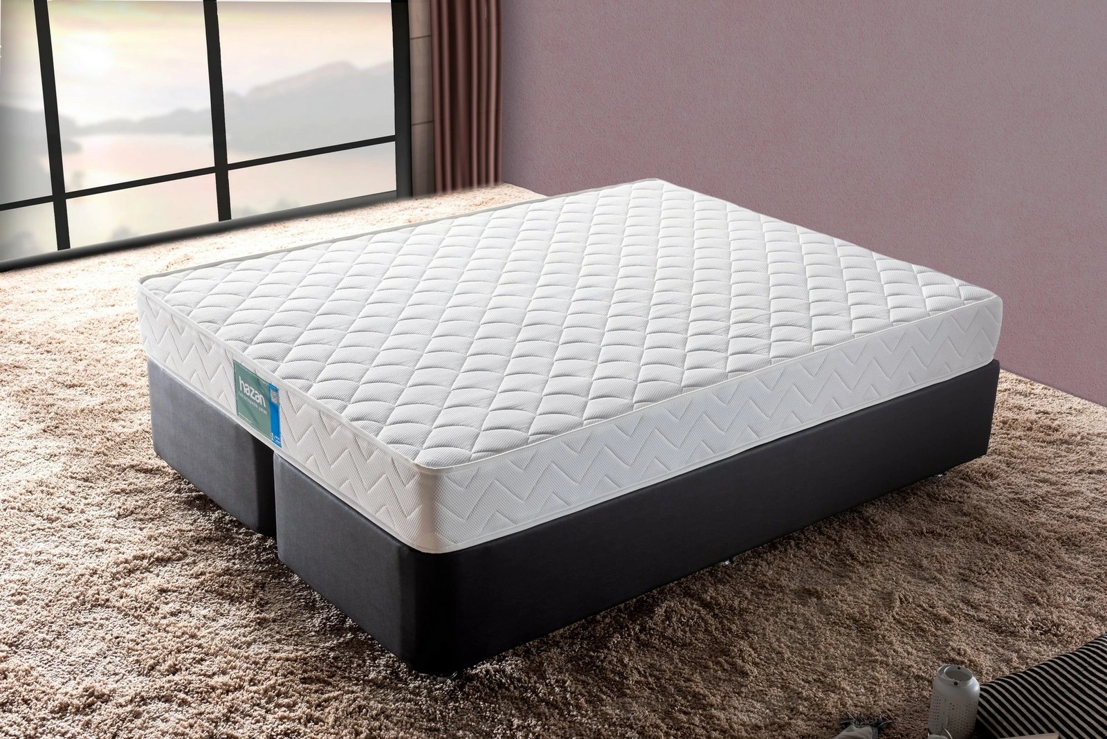 Dyshek i fortë Hazan, 90x190 cm, njësh