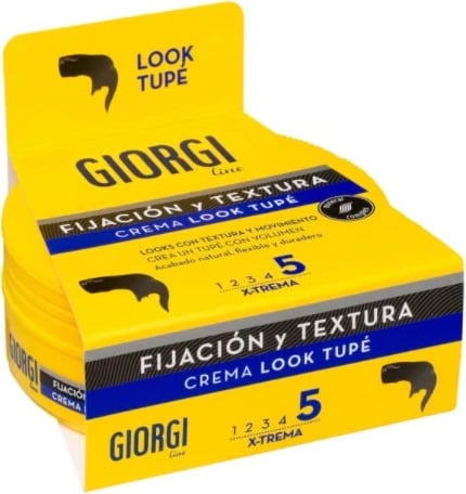 Krem për stilim flokësh Giorgi Line Fixation and Texture Look Toupee Nº5 unisex 125ml