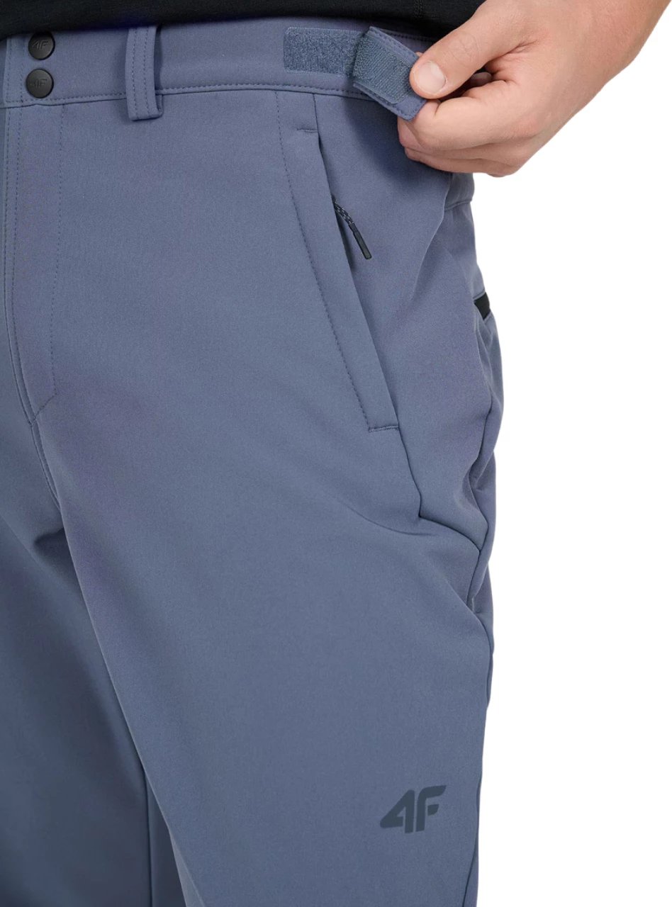 Pantallona trekking për meshkuj 4F, të purpurta