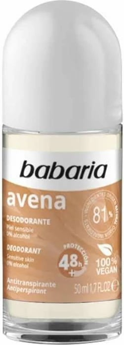 Deodorant roll-on unisex Babaria Avena 50ml
