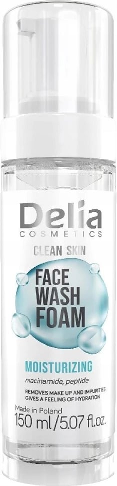 Shkumë pastruese për fytyrë për femra Delia Clean Skin 150ml