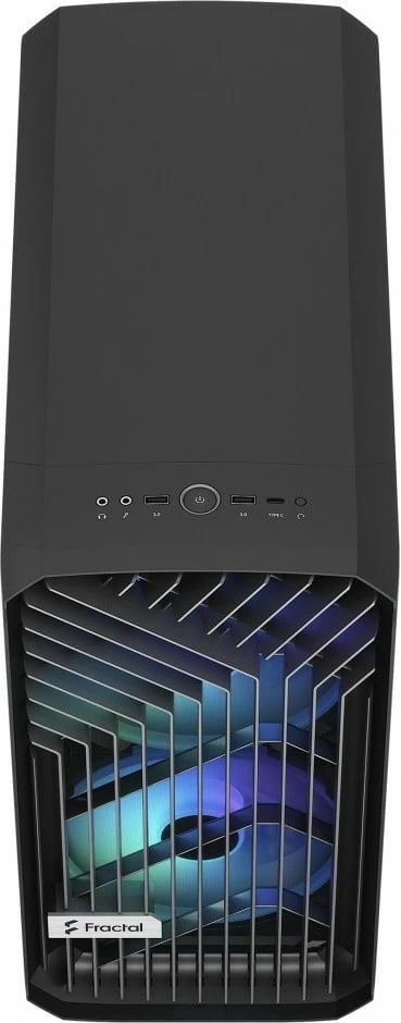 Kasë Fractal Design Torrent Compact RGB Black TG Light tint, Midi Tower, e zezë