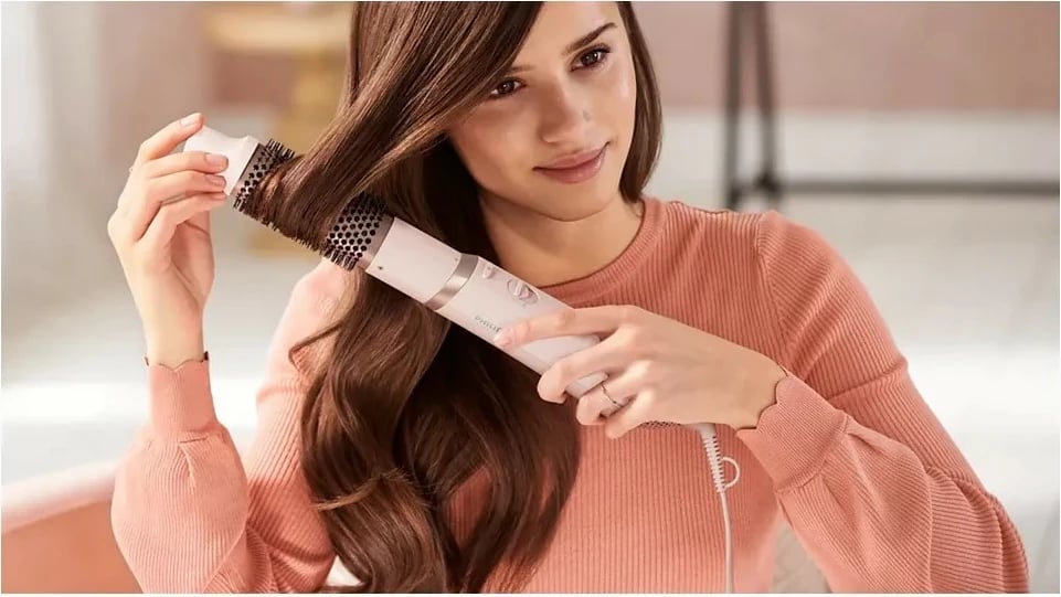 Tharëse flokësh Philips BHA310/00, 800W, rozë