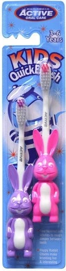 Furçë dhëmbësh për fëmijë Active Oral Care Quick Brush 3-6 vjeç, 2 copë