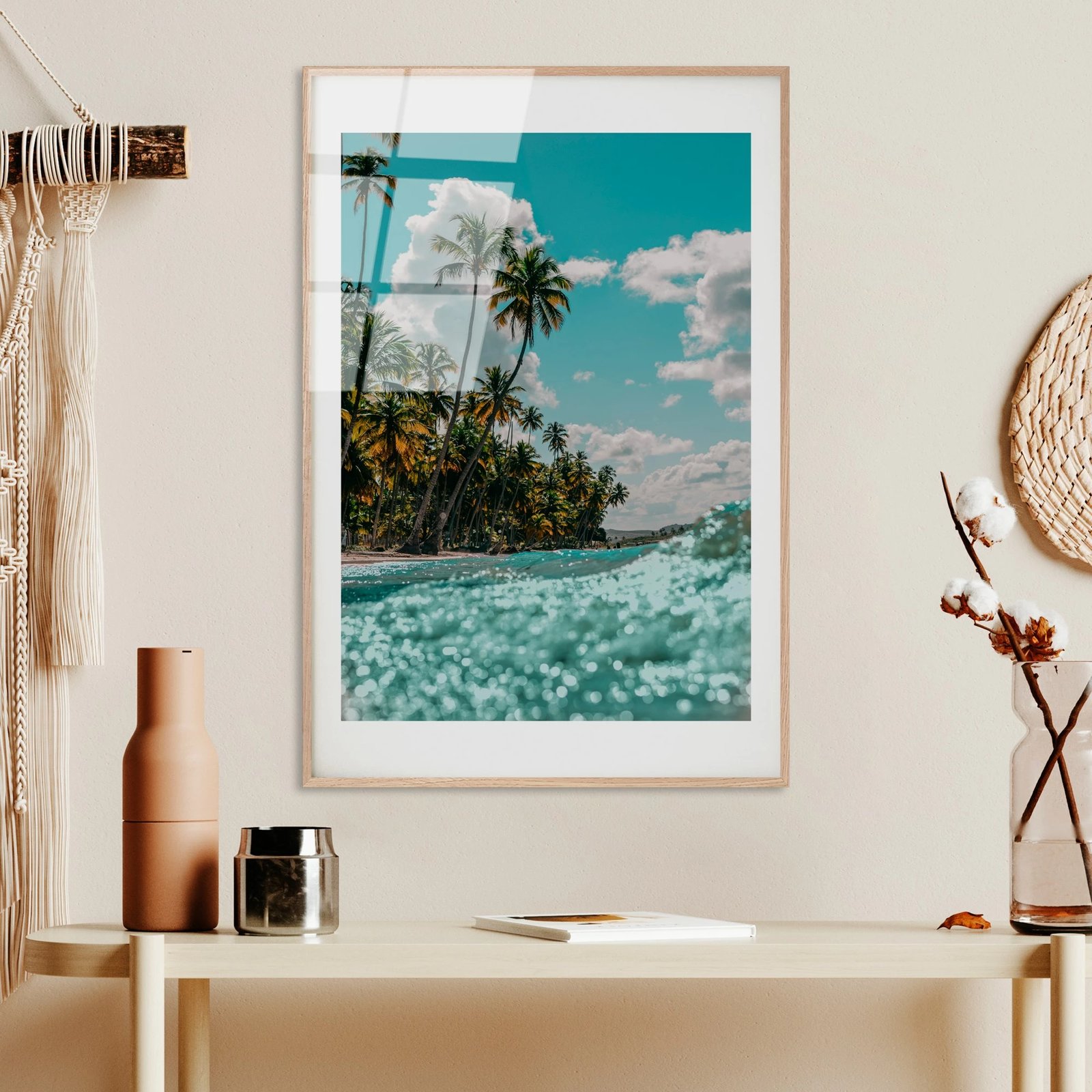 Pikturë dekorative prej xhami të temperuar, Wallity UV-1074, 30x45cm