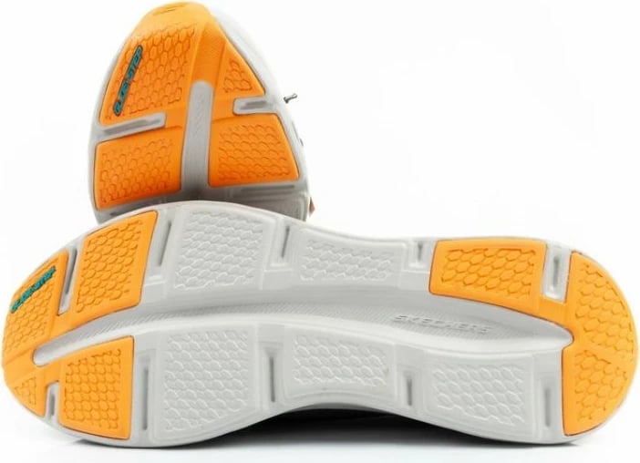 Atlete për meshkuj Skechers, të bardha/gri