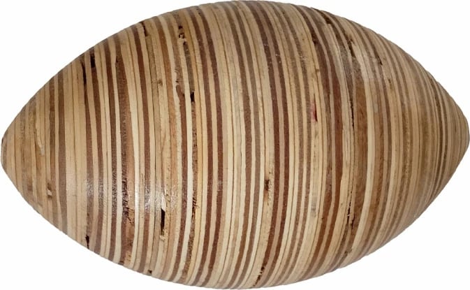 Top dekorativ prej druri, natyral, 12x12x19cm Top dekorativ prej druri, natyral, 12x12x19cm